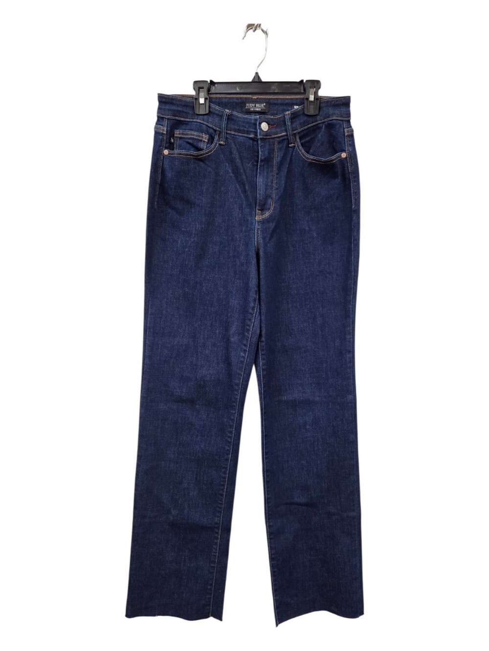 Judy Blue 9 Stretch Deep Indigo Straight Jeans
